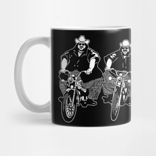 Fat Twins on Motorcycles Mug